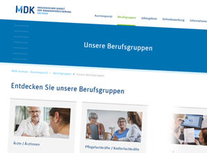 MDK Sachsen Karriereportal